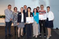 Gruppenfoto von der Verleihung des Advanced Nursing Practice Awards in Linz
